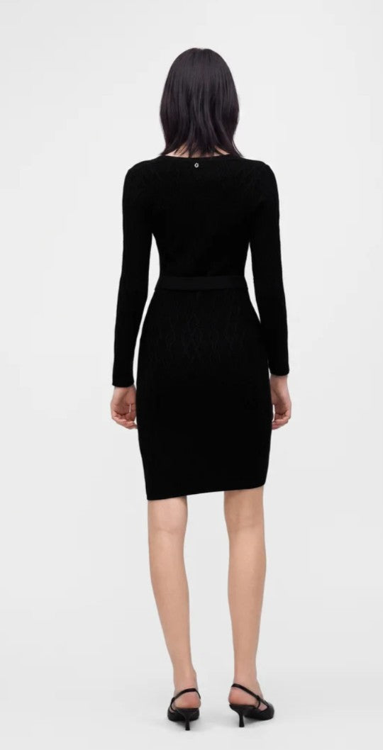 Guess Yuki Cable Bodycon Dress