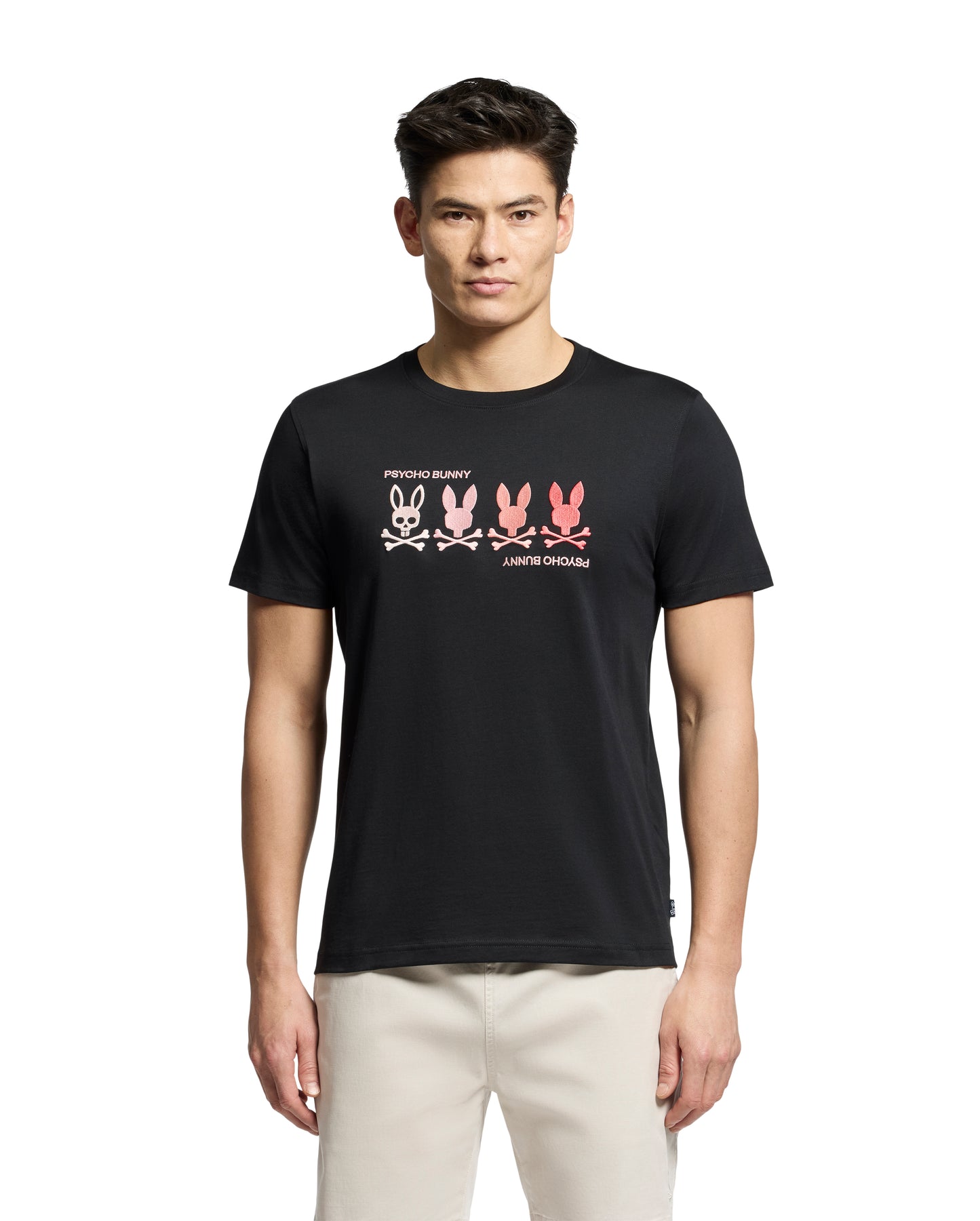 Psycho Bunny Oceania Embroidered Graphic Tee