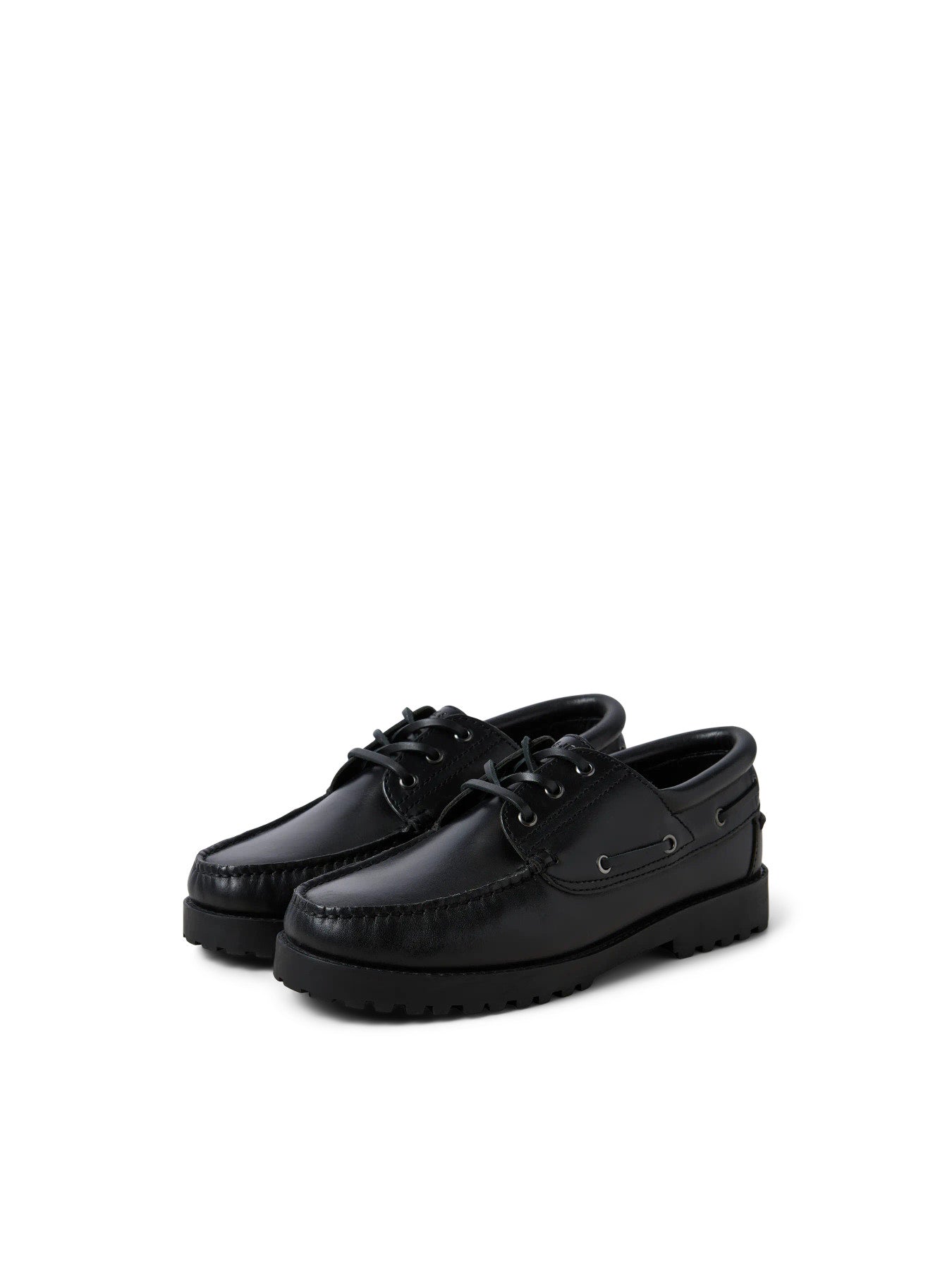 Jack & Jones Brooklyn Leather Boat Shoe