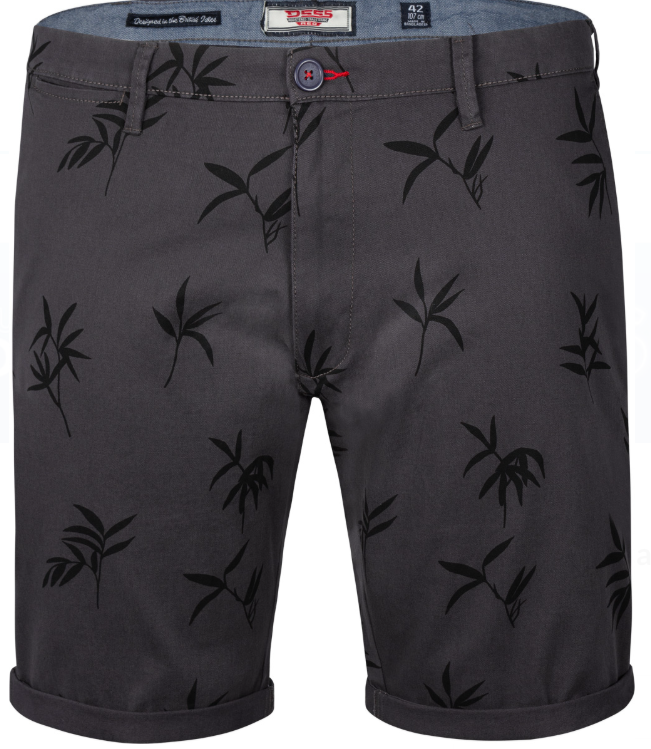 Chapman Printed Shorts in Classic Khaki and Navy Styles for a Comfortable Fit