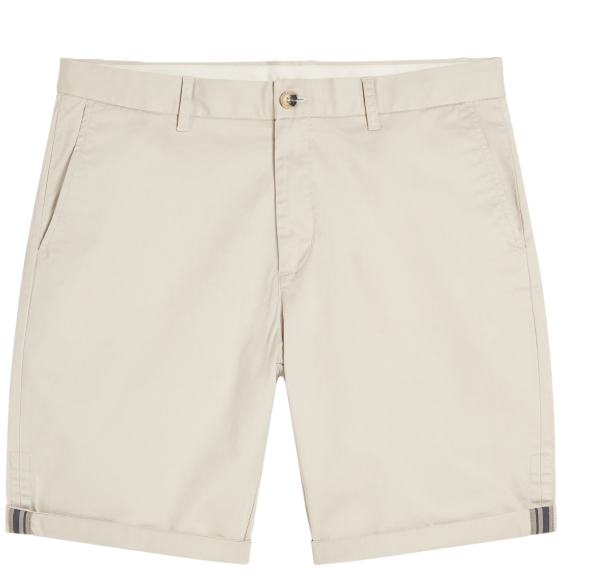 Ben Sherman Signature Classic Chino Shorts in Airforce, Black, and Stone Colors