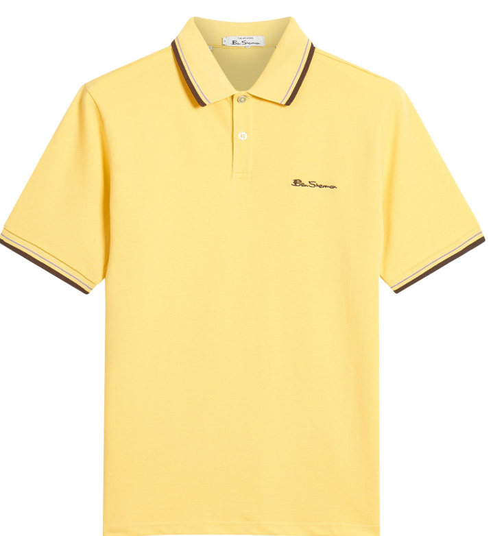 Ben Sherman Signature Pique Polo Shirt in Classic Colors and Multiple Sizes