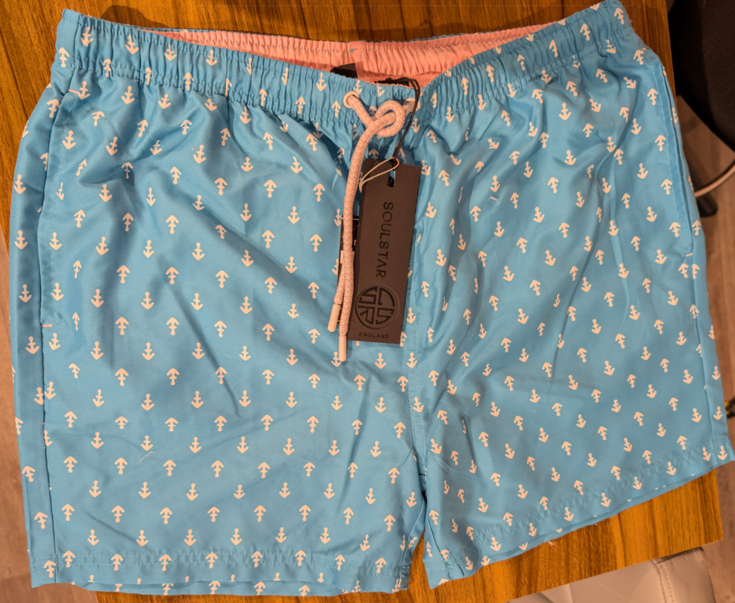 Anchor Swim Trunks for Men – Stylish and Comfortable Beachwear Perfect for Summer Fun