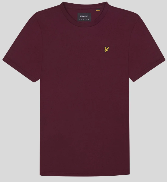 Lyle and Scott Plain T-Shirt in Classic Styles and Colors, Multiple Sizes Available