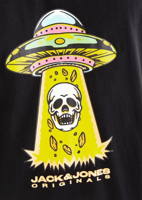 Jack & Jones Anatomy Skull Tee in Various Colors and Sizes