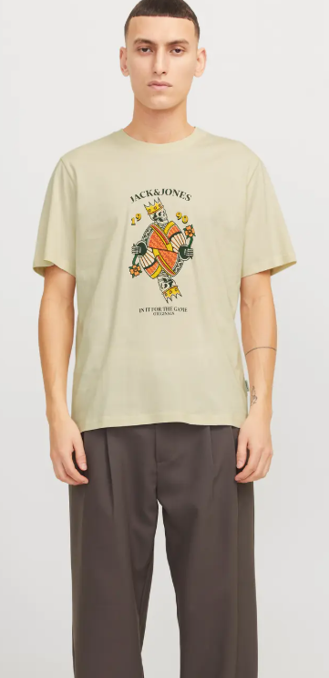 Jack & Jones Anatomy Skull Tee in Various Colors and Sizes