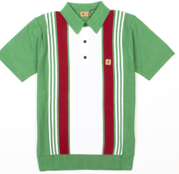 Gabicci Searle Knit Polo Shirt in Classic Colors