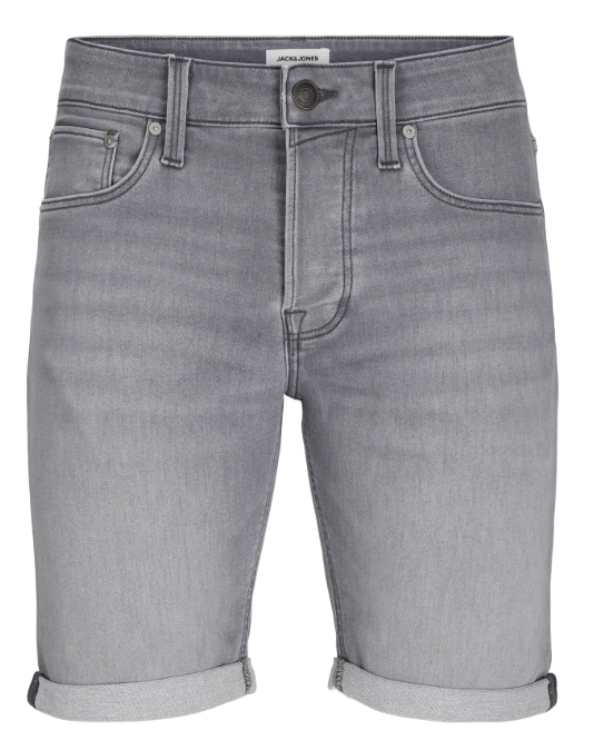 Jack & Jones Icon Grey Denim Shorts