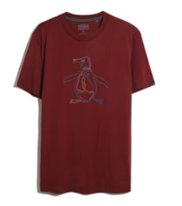Original Penguin Jersey Graphic Outline Tee