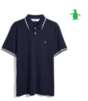 Original Penguin Interlock Tipped Polo