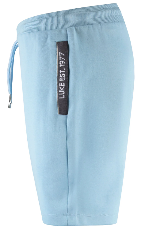 LUKE Reid Text Detail Shorts