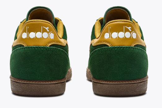 Diadora Tokyo Trainer in Golden Spice/Greener Pastures