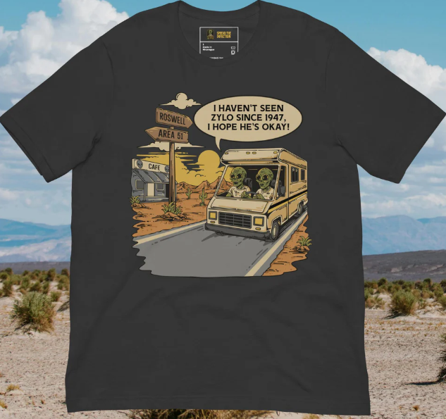 Zombie Aliens: "Area 51" Graphic Tee EMPRA / MENS