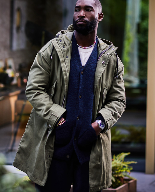 Ben Sherman Camouflage Fishtail Parka