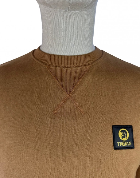 Trojan Plain Crew Sweater
