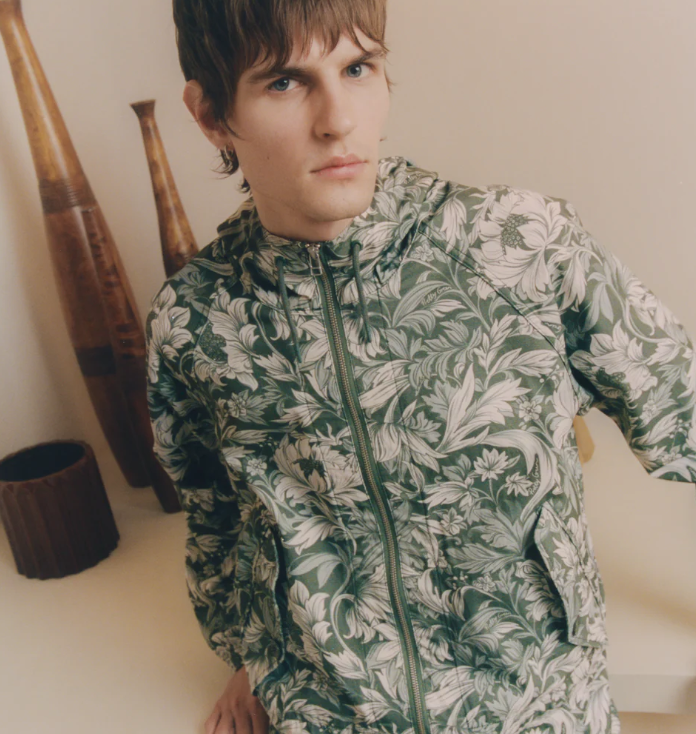 Pretty Green Bostall Printed Jacket EMPRA / MENS