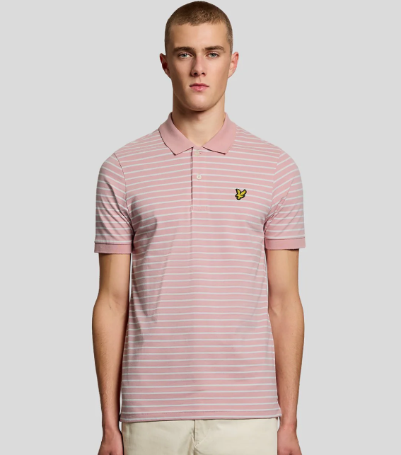 Lyle & Scott Pique Breton Polo Shirt