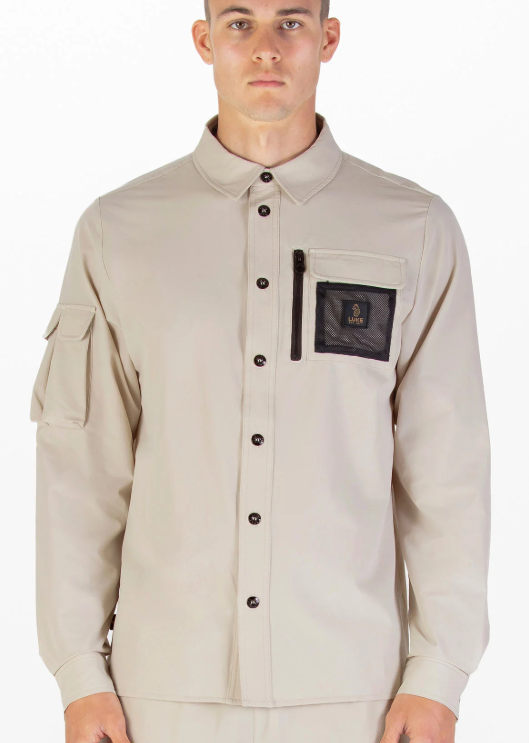 Luke Hulan Pocket Detail Long Sleeved Shirt