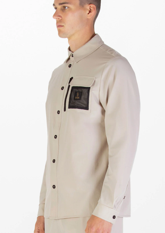 Luke Hulan Pocket Detail Long Sleeved Shirt