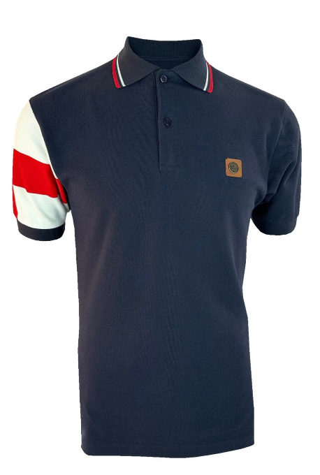 Trojan Flag Sleeved Polo