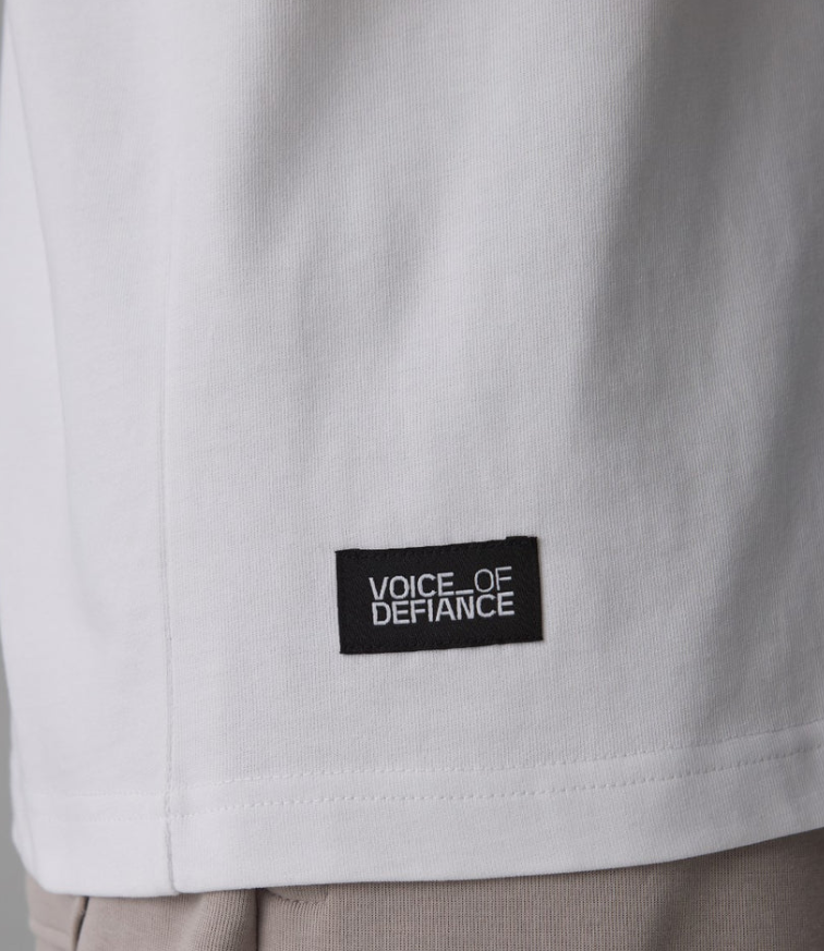 Voice of Defiance - White Lines Cherry Tee