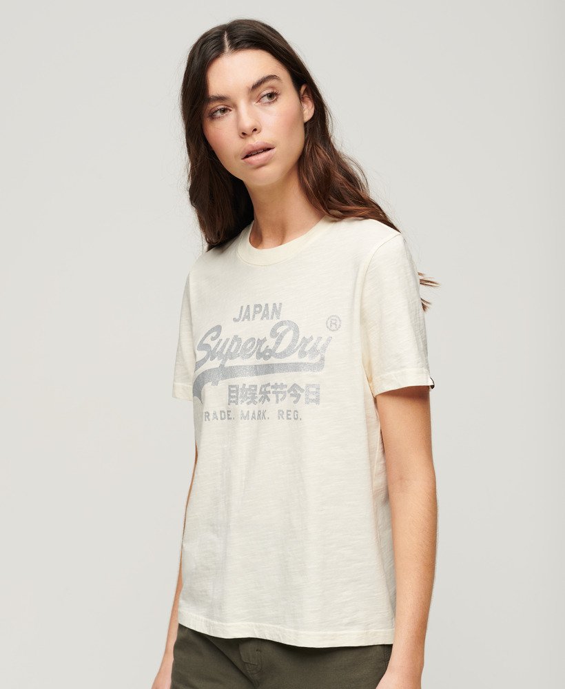 Superdry Metallic VL Relaxed Tee (Women's)