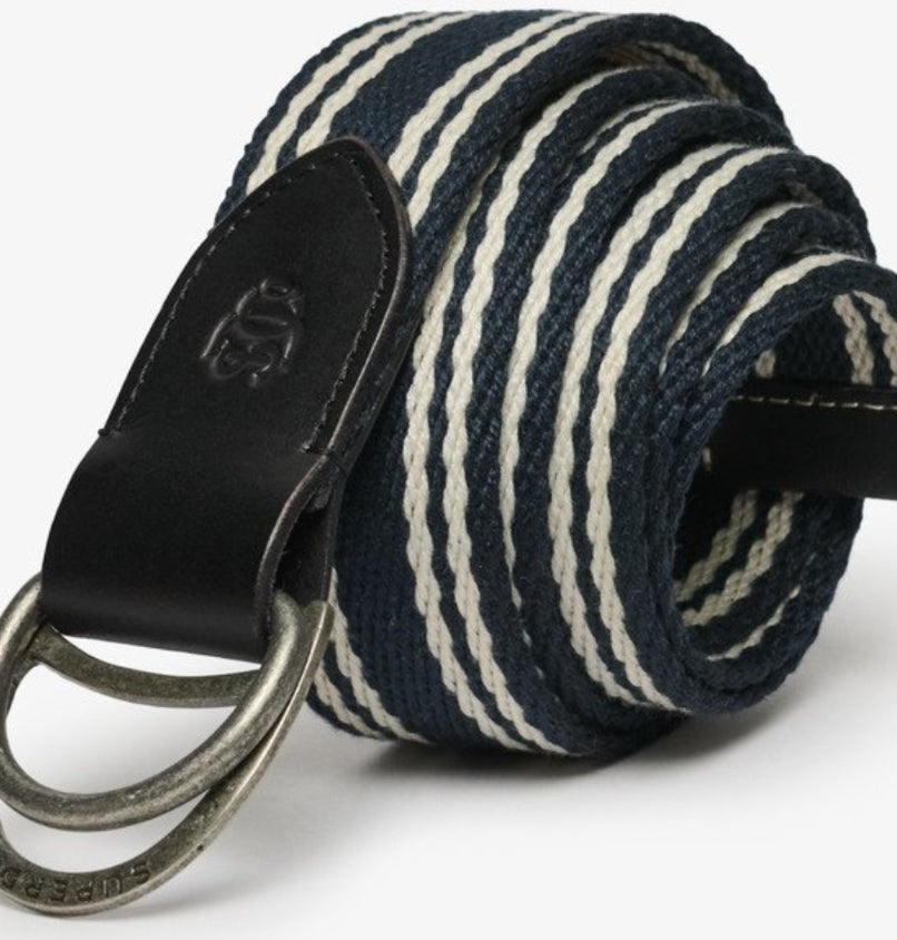 Superdry Heritage Stripe Webbing Belt