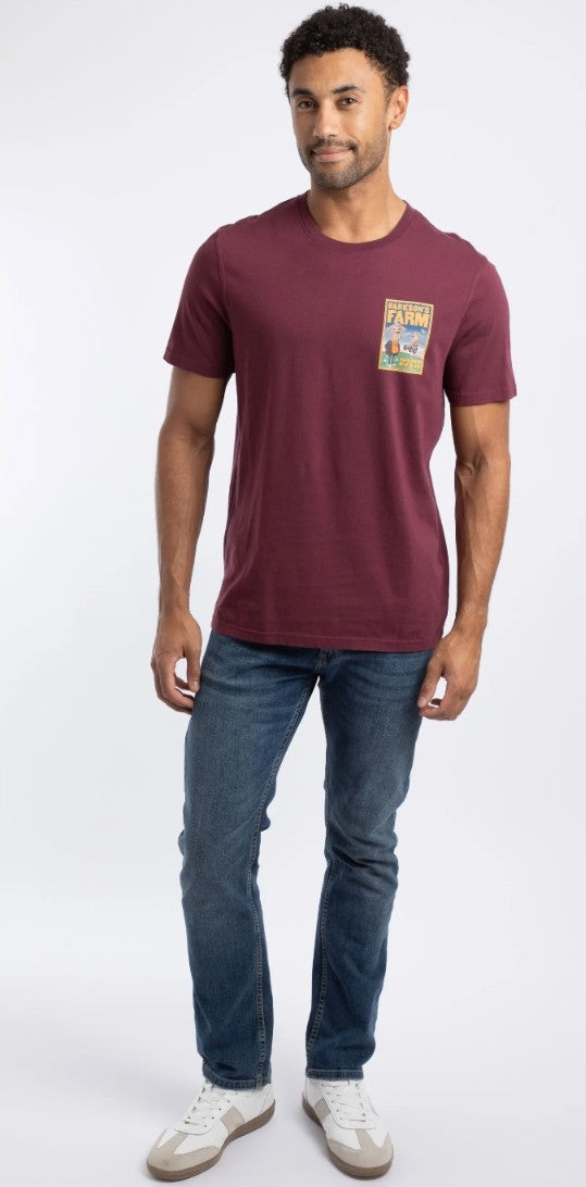 Weird Fish Barkson Farm Graphic T-Shirt
