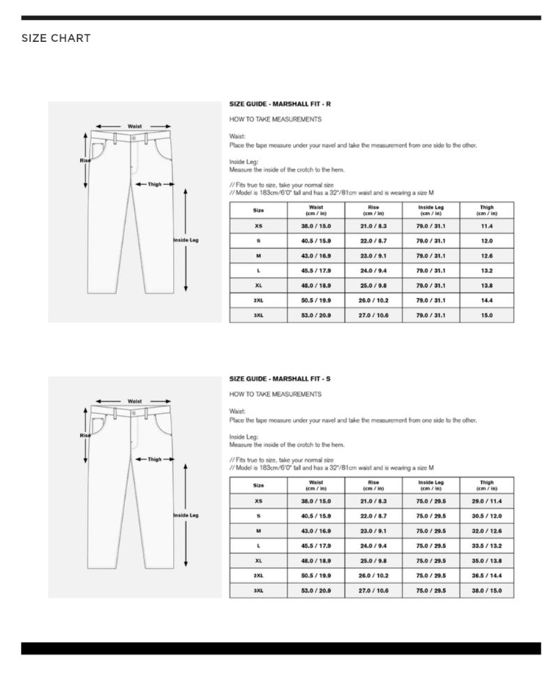 Marshall Artist Marshall Fit Jeans