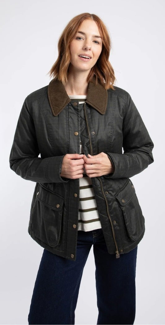 Weird Fish Osanna Printed Wadded Country Jacket