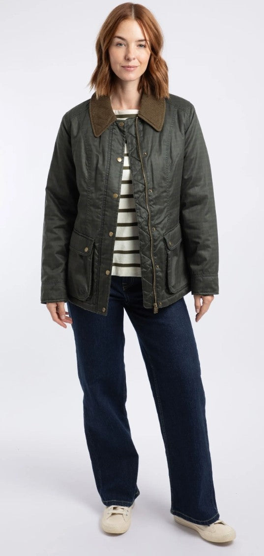 Weird Fish Osanna Printed Wadded Country Jacket