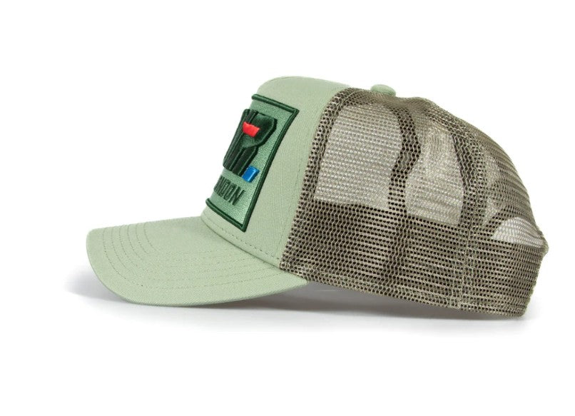 SOCIETE NOIR LA VITESSE MESH TRUCKER BASEBALL CAP
