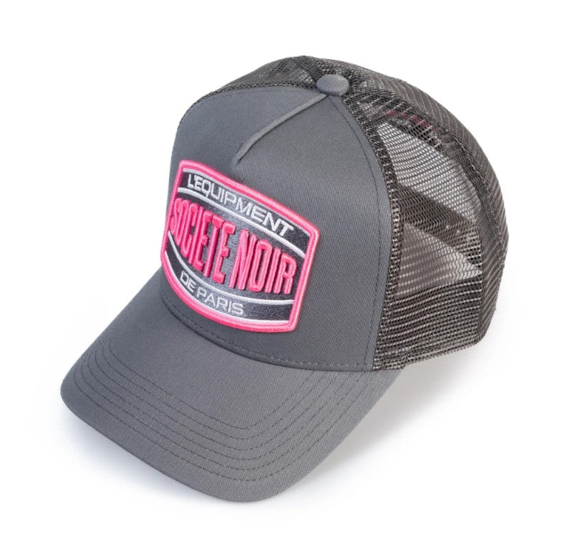 SOCIETE NOIR MARAIS MESH TRUCKER BASEBALL CAP