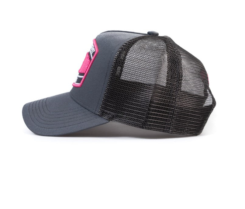 SOCIETE NOIR MARAIS MESH TRUCKER BASEBALL CAP