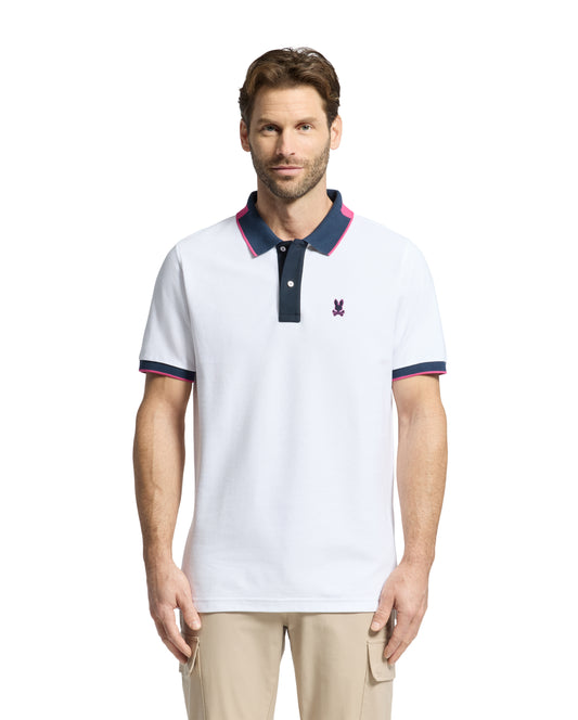 Psycho Bunny Thatcher Pique Polo