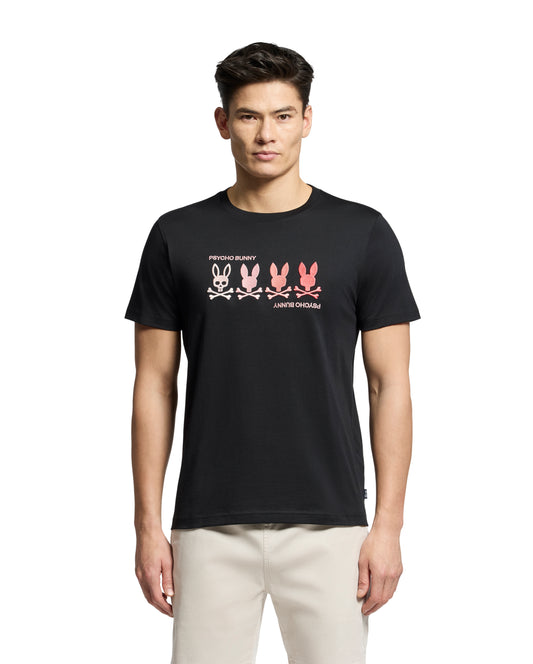 Psycho Bunny Oceania Embroidered Graphic Tee