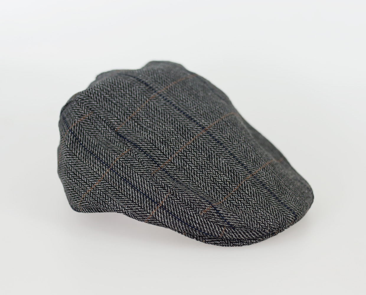 Cavani Albert Tweed Check Flat Cap