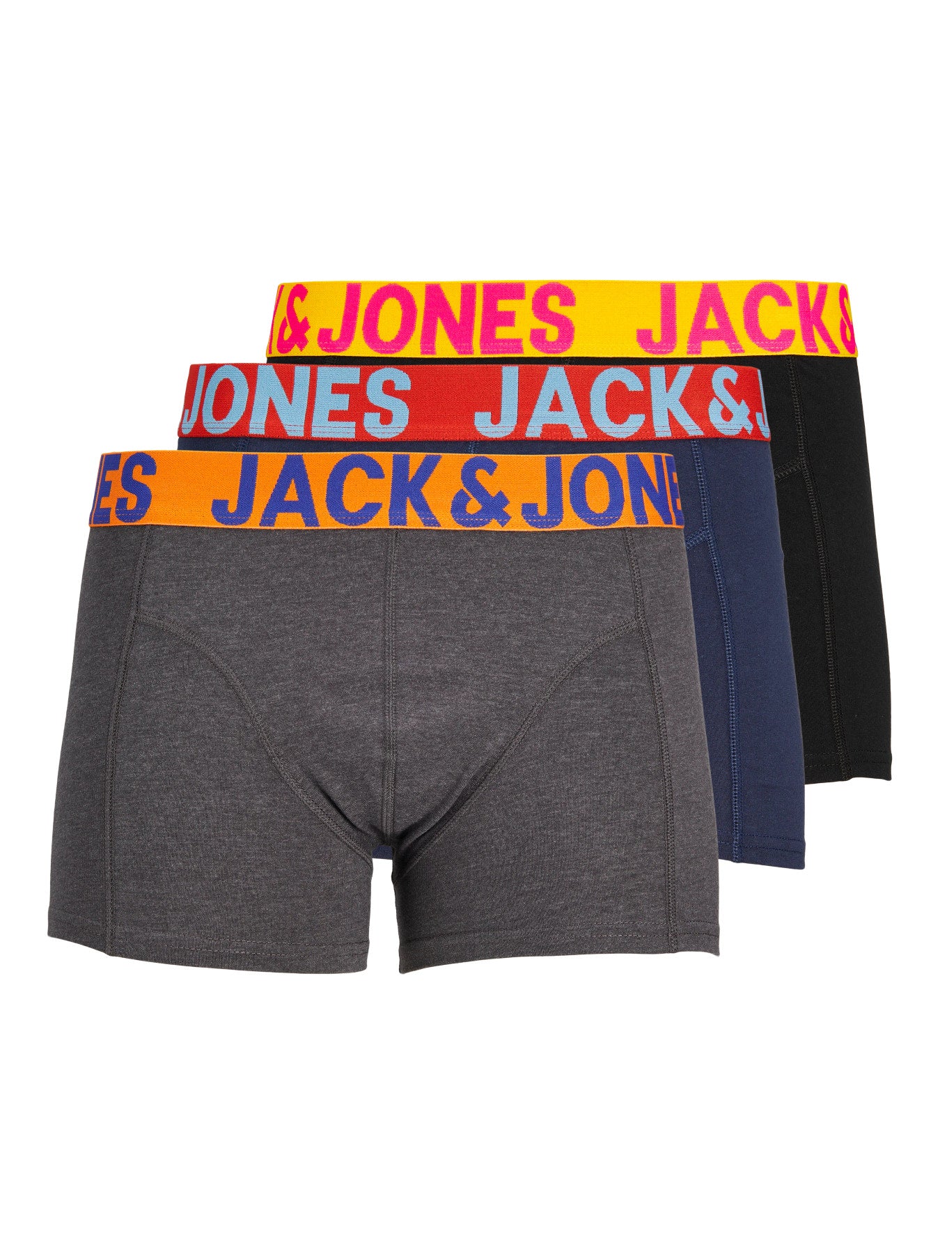 Jack & Jones Crazy Solid Trunks 3 Pack