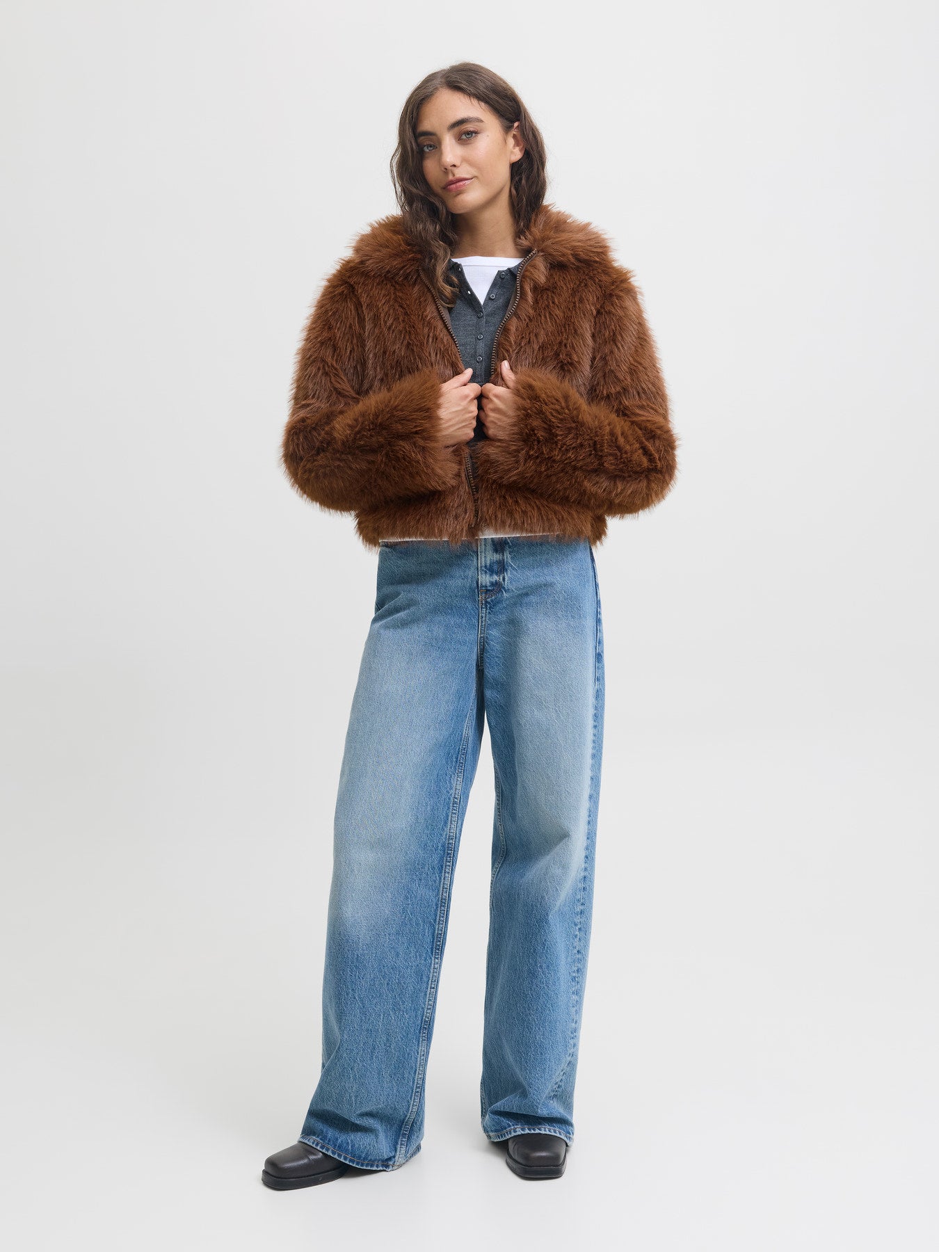 JJXX Tania Faux Fur Jacket