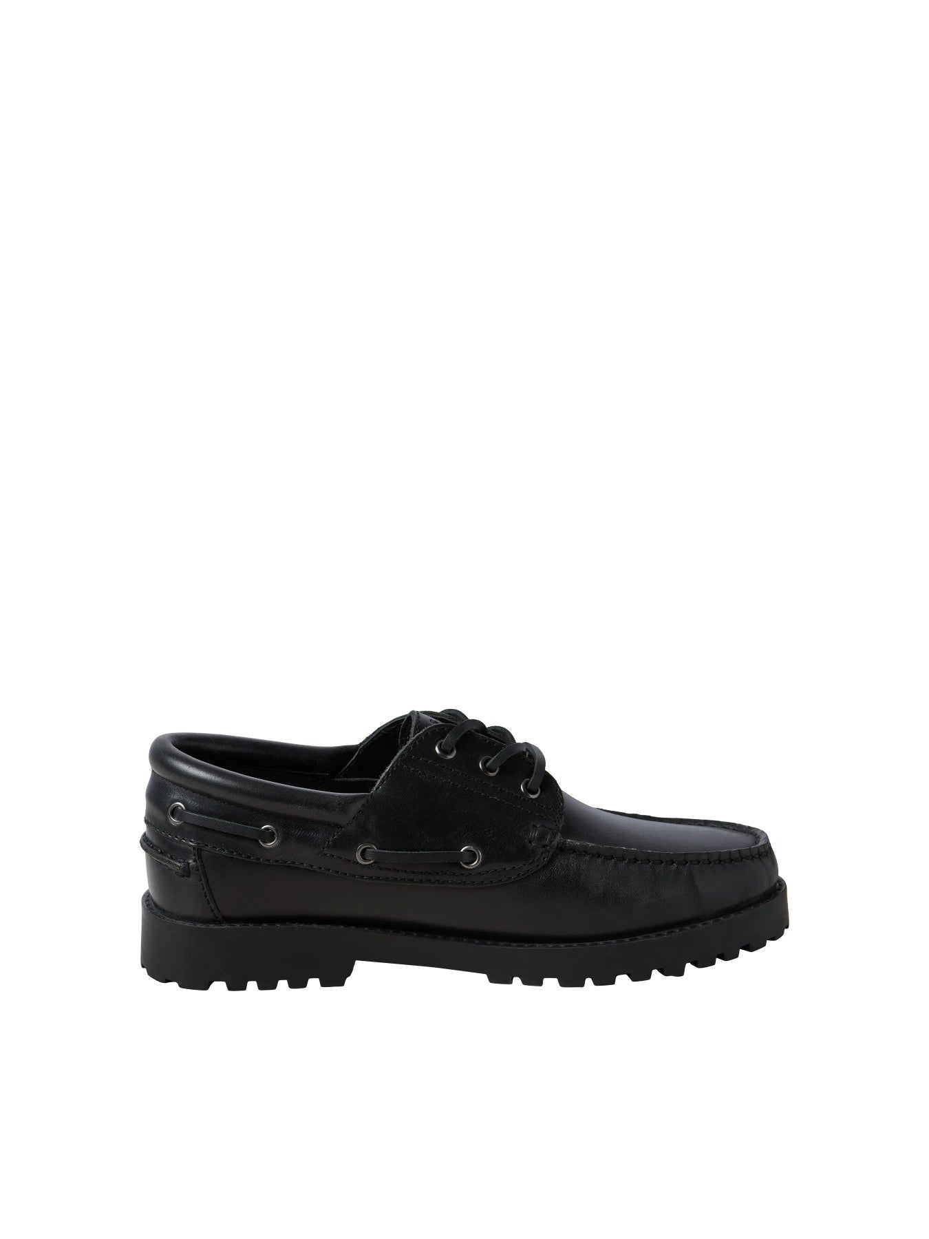 Jack & Jones Brooklyn Leather Boat Shoe