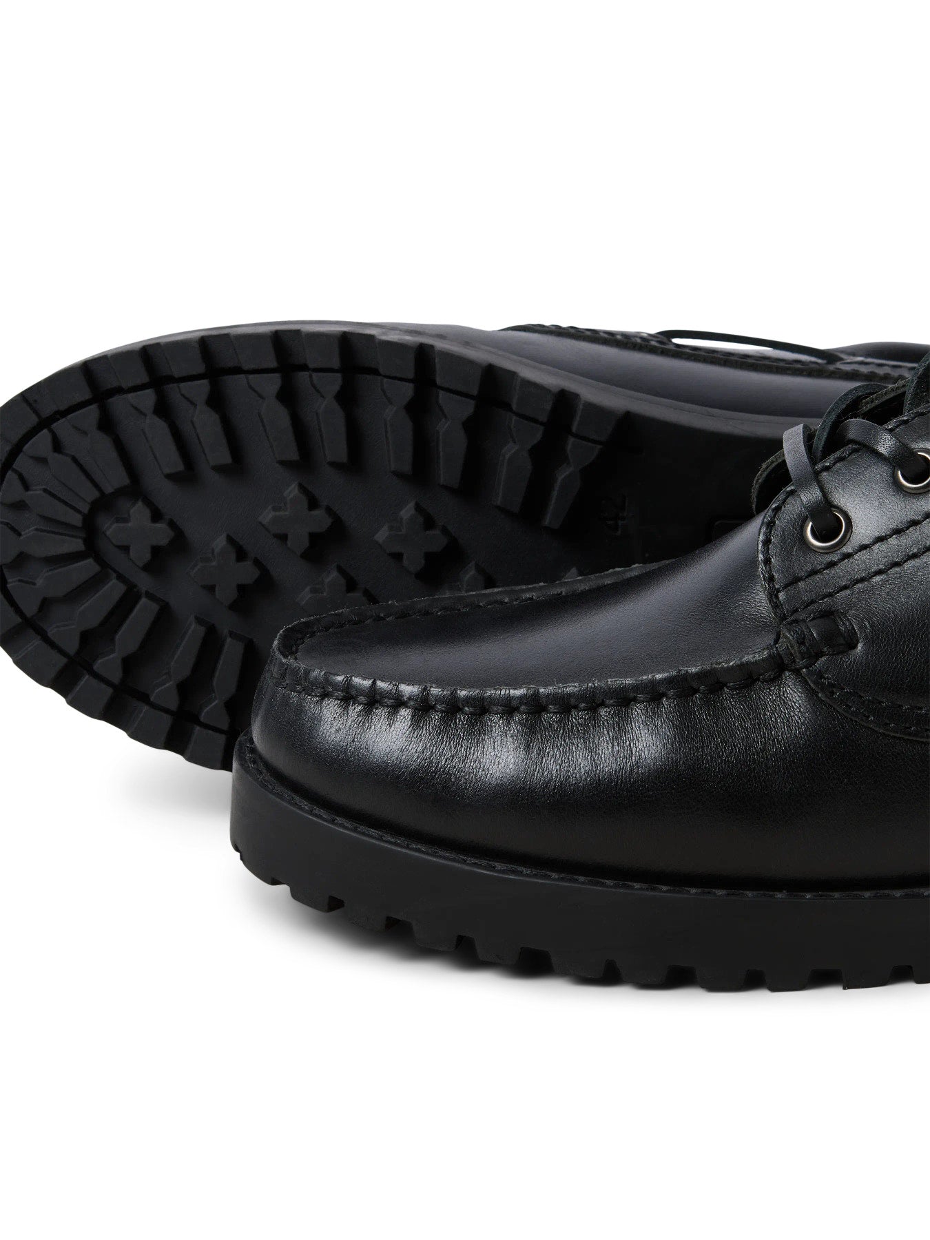 Jack & Jones Brooklyn Leather Boat Shoe