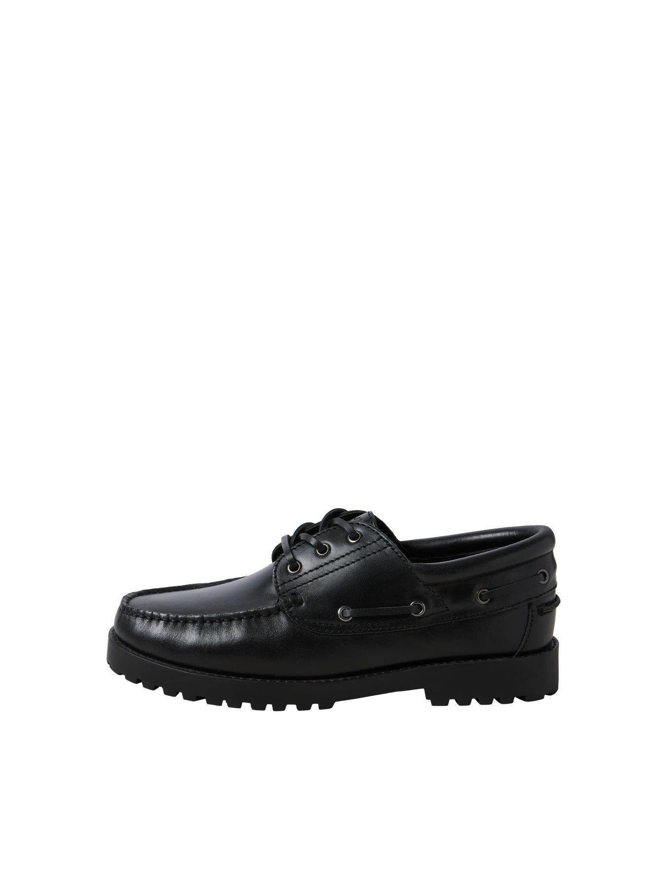 Jack & Jones Brooklyn Leather Boat Shoe