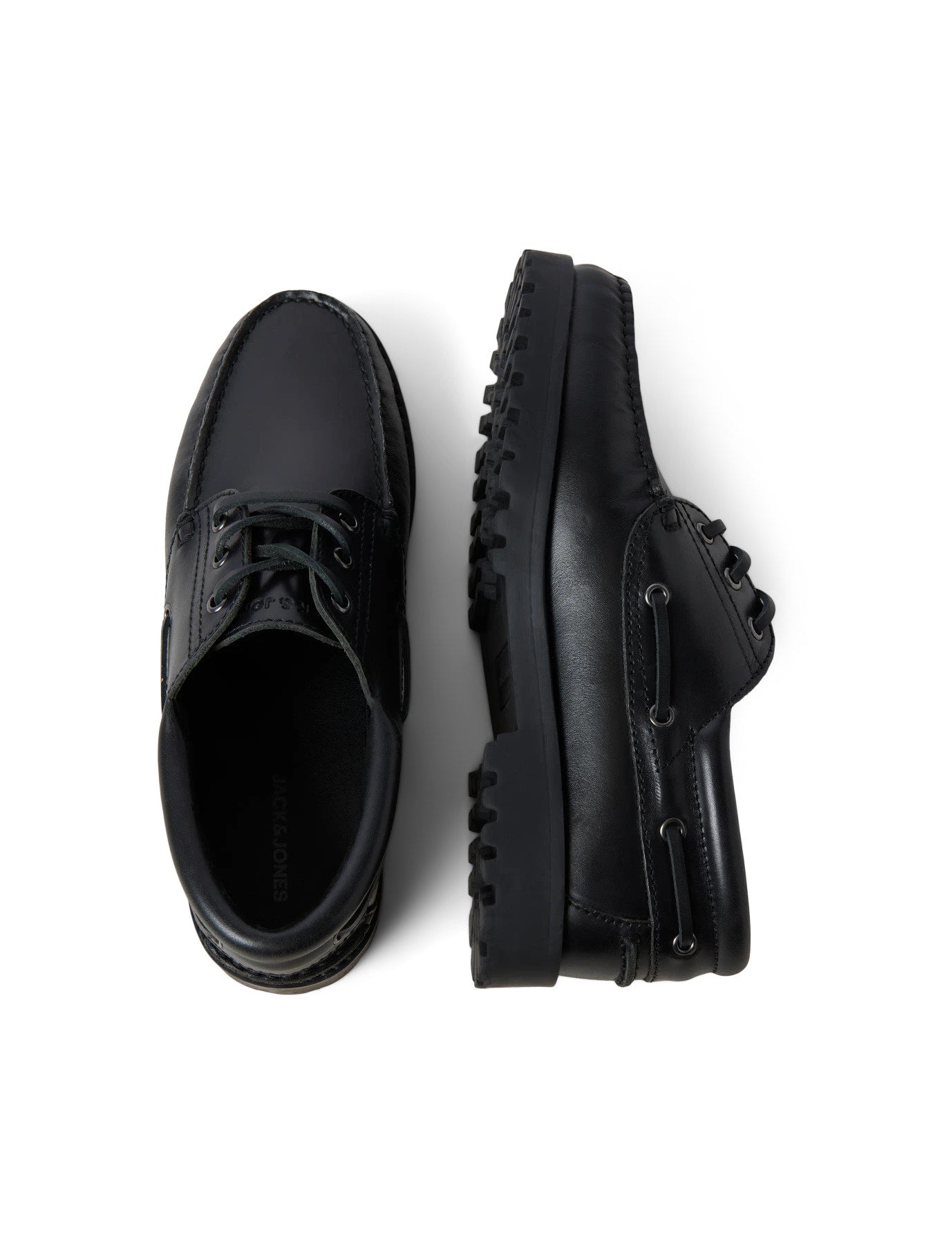 Jack & Jones Brooklyn Leather Boat Shoe