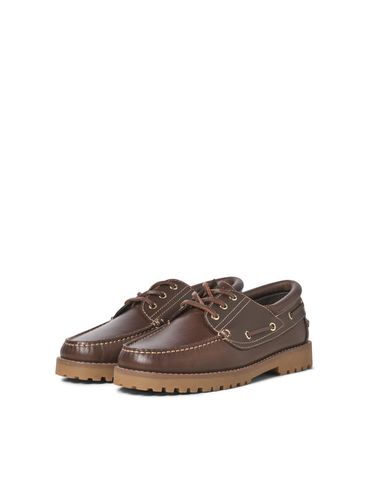 Jack & Jones Brooklyn Leather Boat Shoe