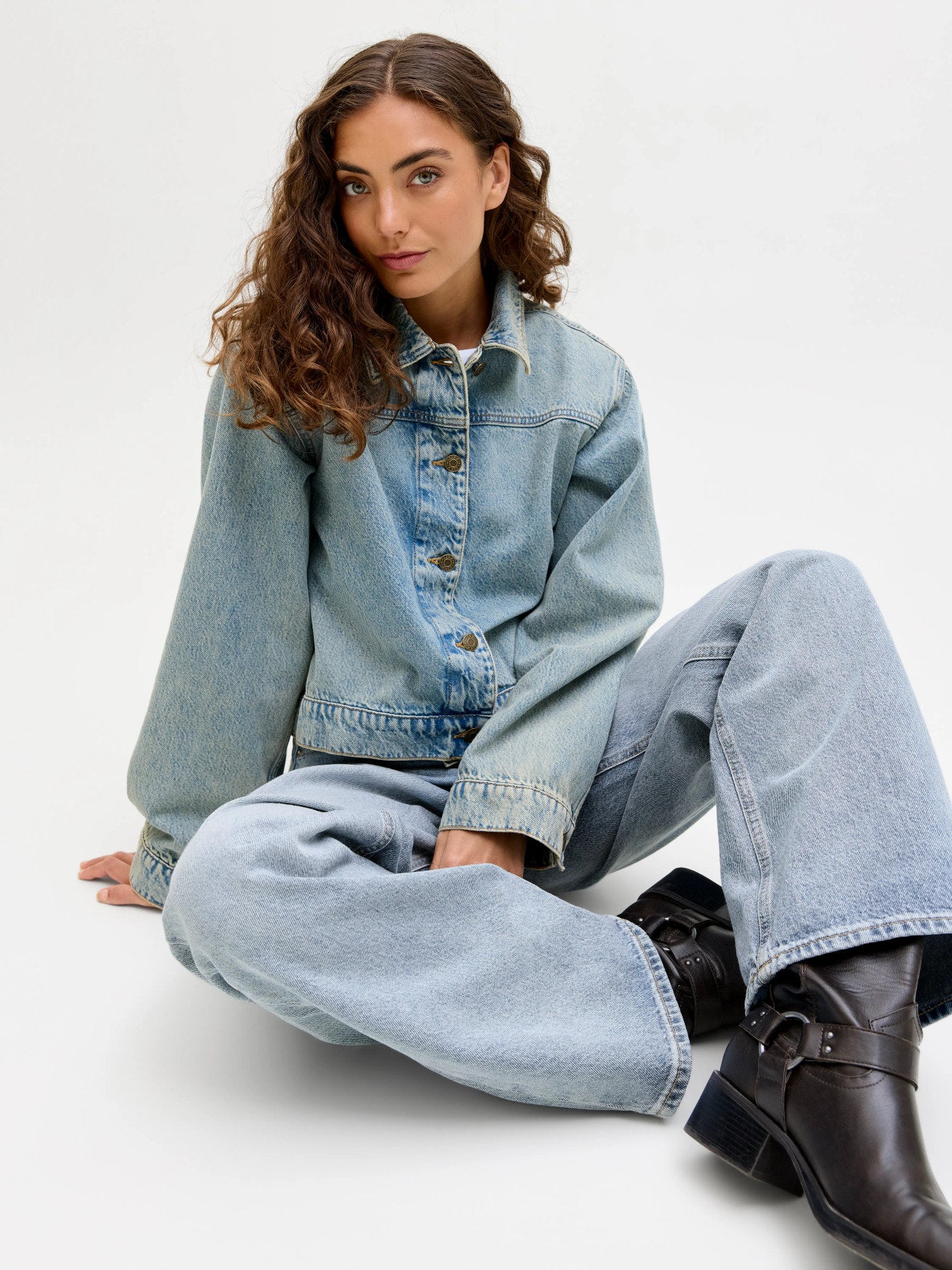 JJXX Tokyo Wide High Waisted Jeans