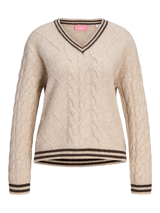 JJXX Brianna V-Neck Knitted Jumper