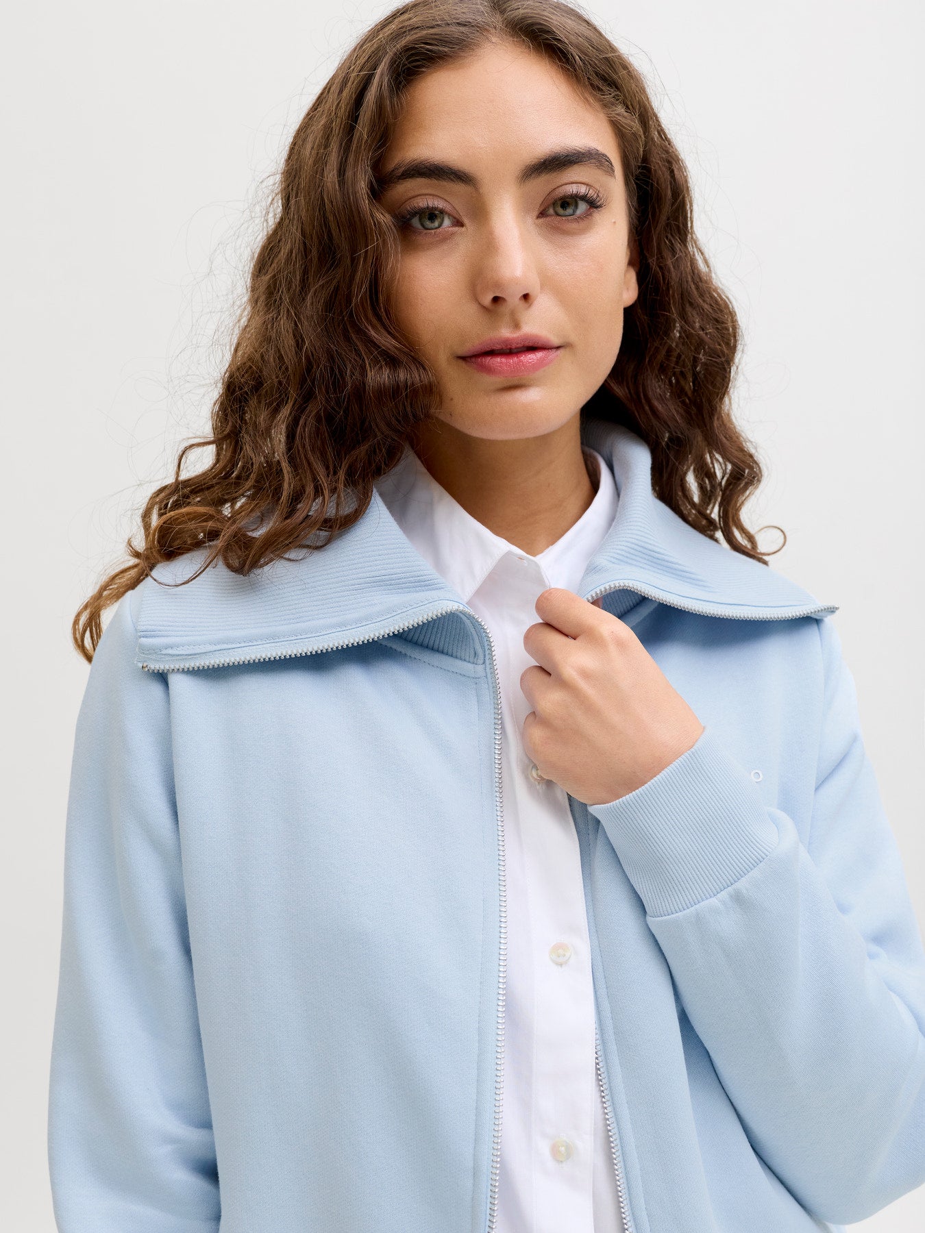 JJXX Studio Vesterbro Flat Knit Zip Sweat Jacket