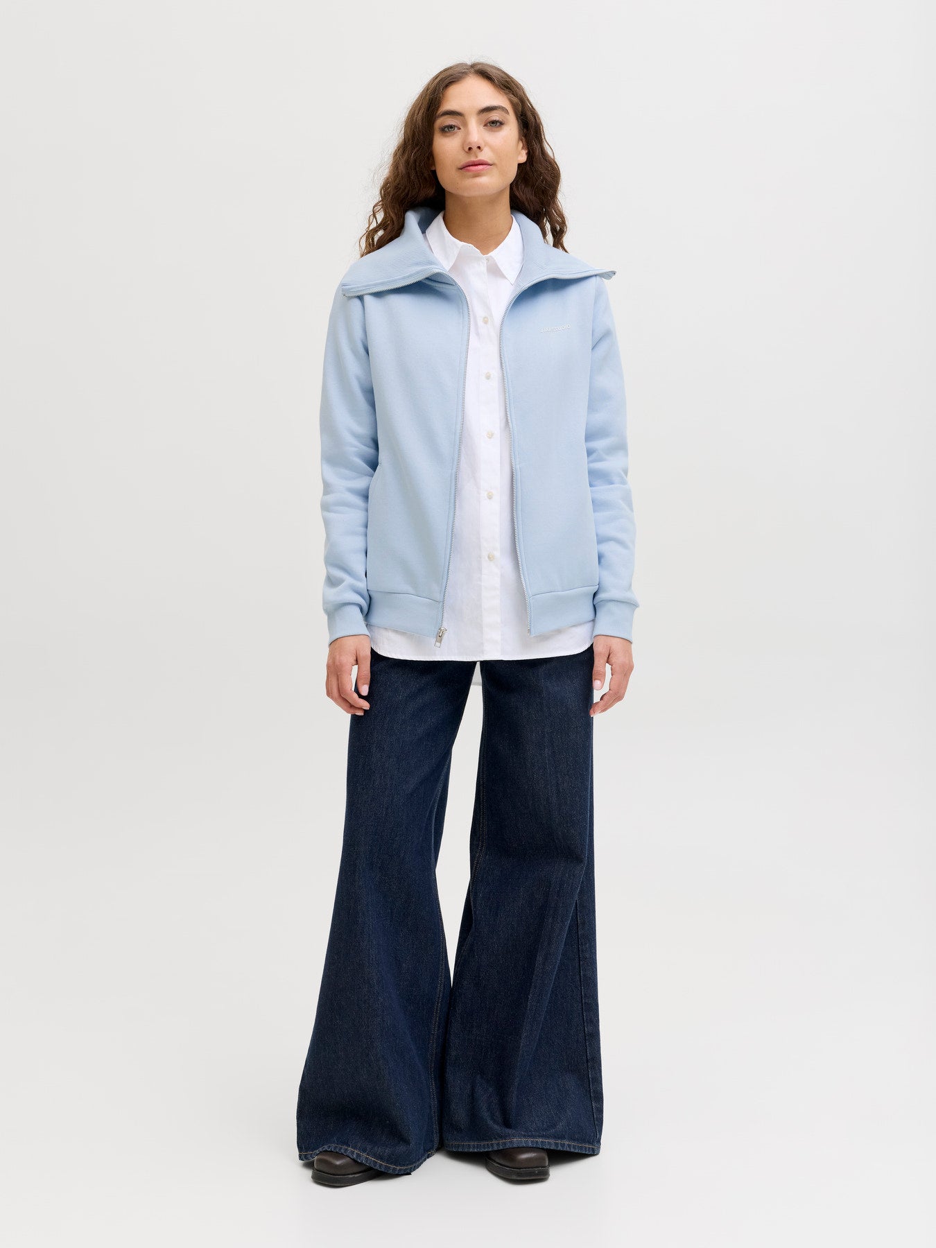 JJXX Studio Vesterbro Flat Knit Zip Sweat Jacket