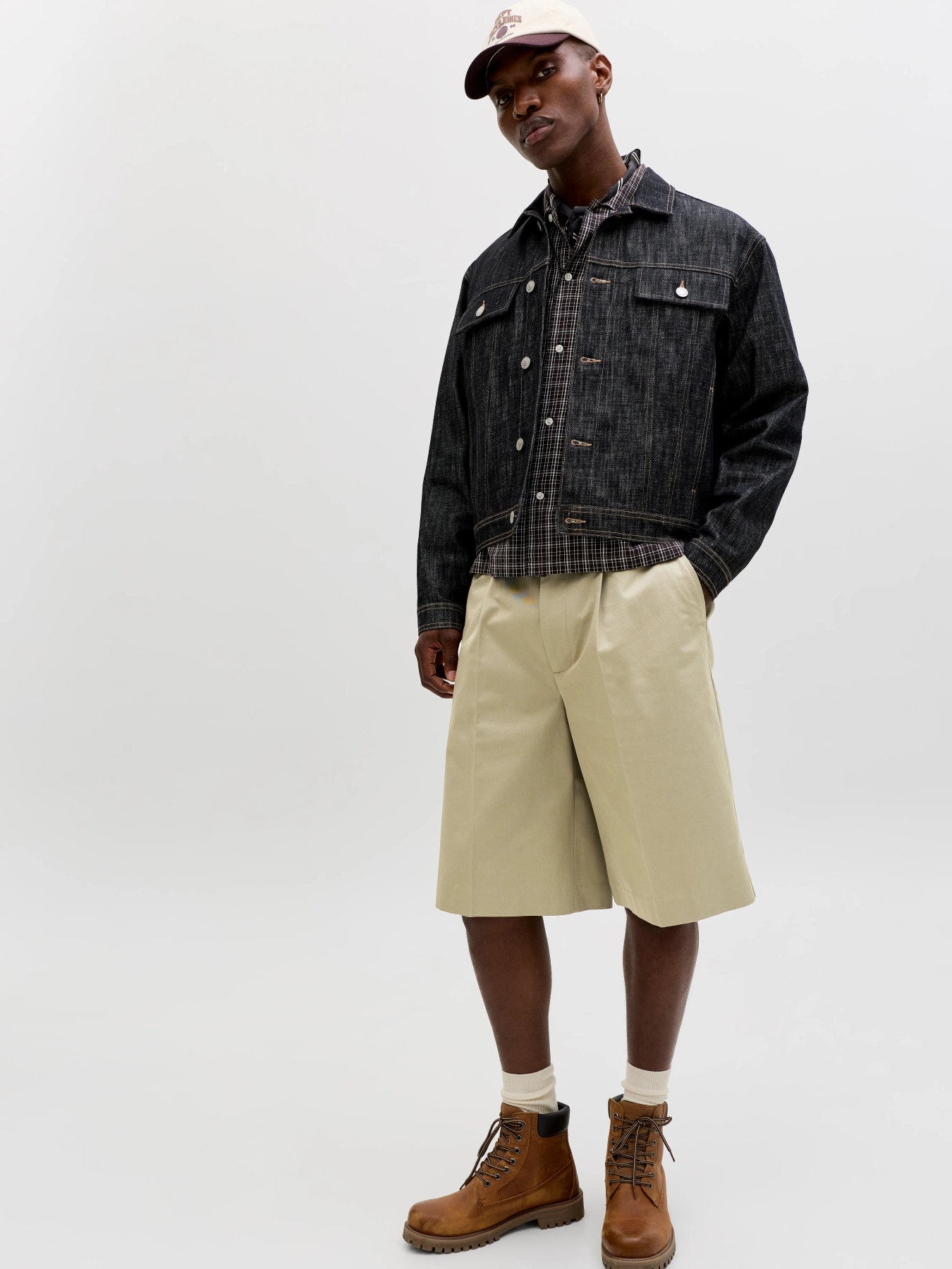 Jack & Jones Owen Otis Chino Baggy Fit Shorts