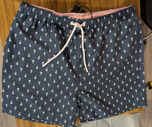 Anchor Swim Trunks for Men – Stylish and Comfortable Beachwear Perfect for Summer Fun